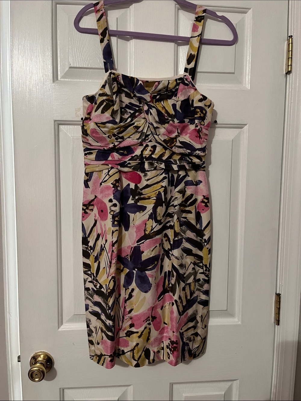 Banana Republic Silk Mini Dress with Removable Straps